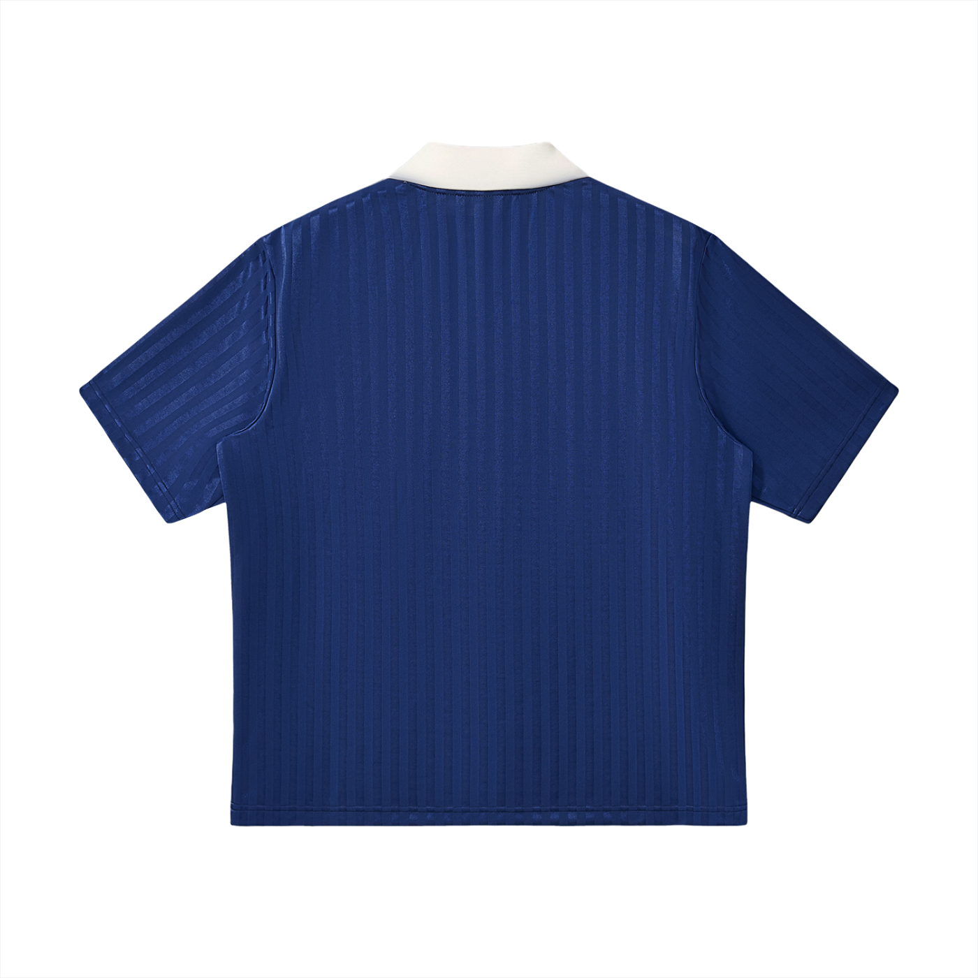 Contrast Collar Striped Monsieur Jersey
