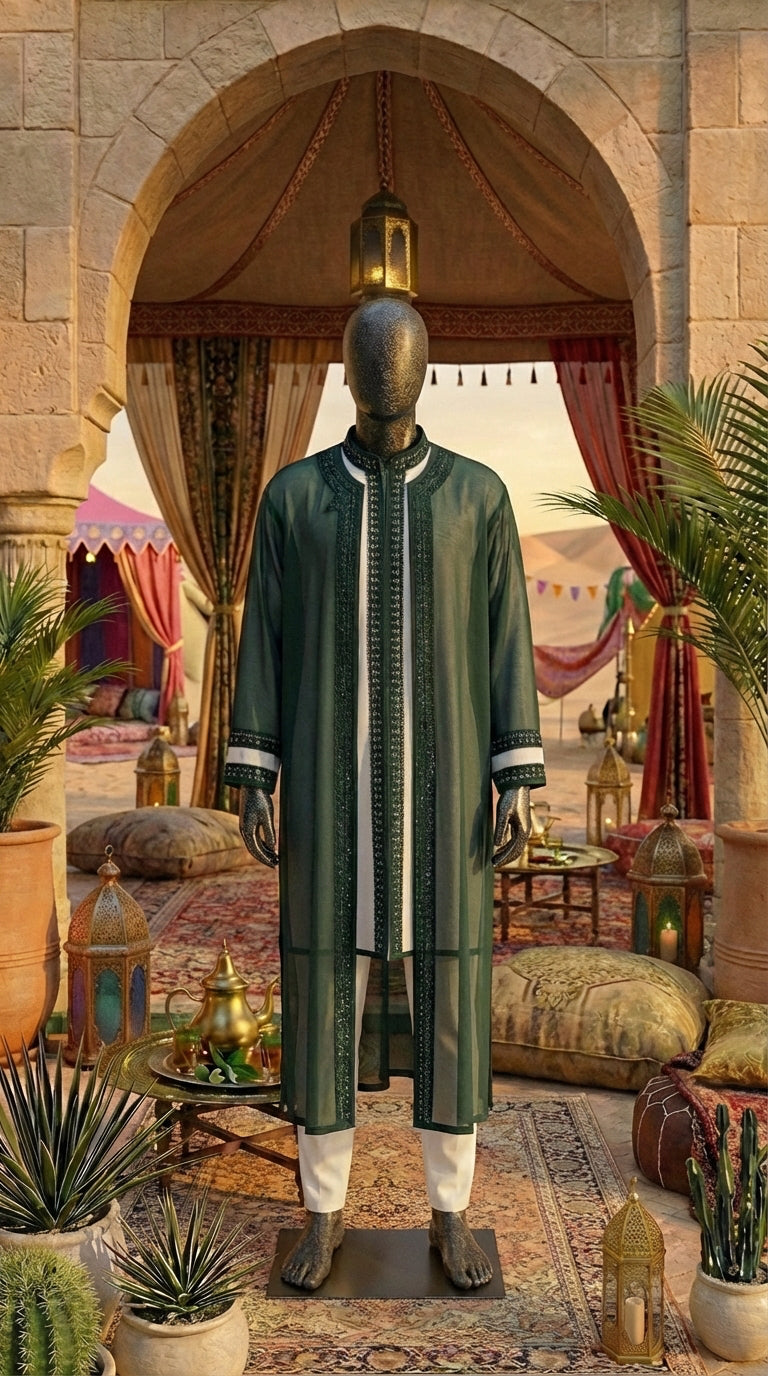 Green Jabador set