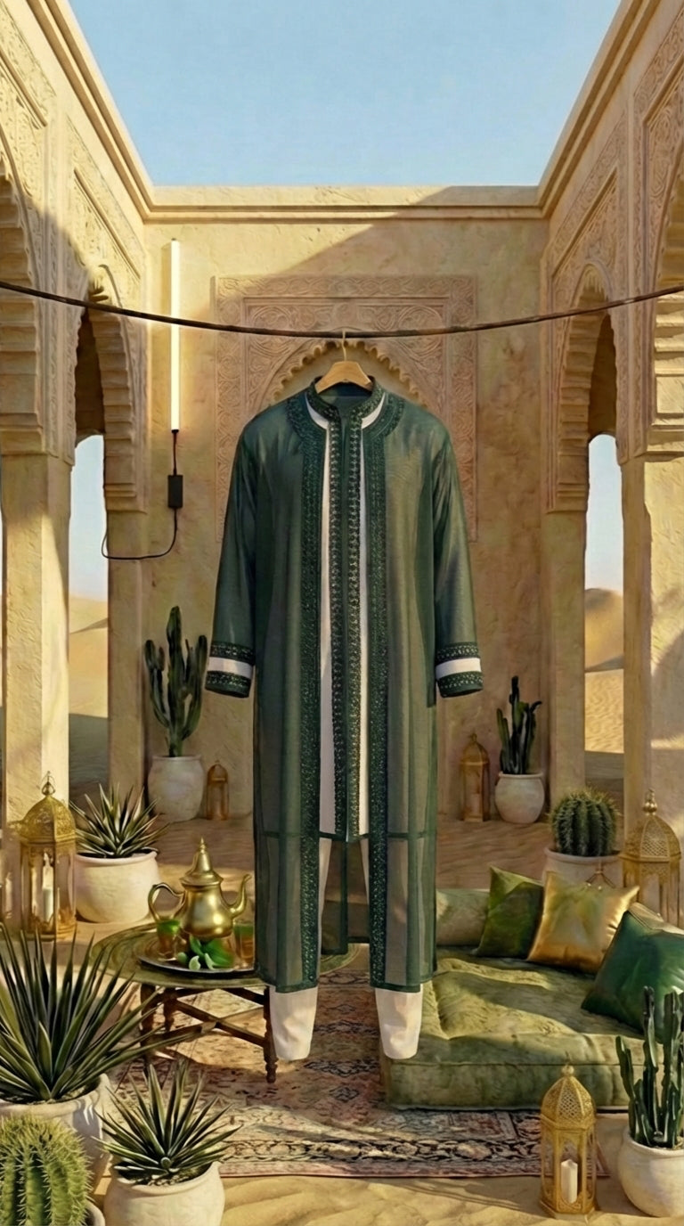 Green Jabador set