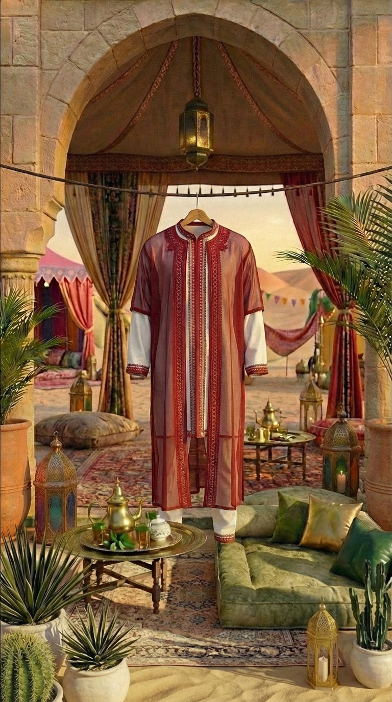 Red Jabador Set
