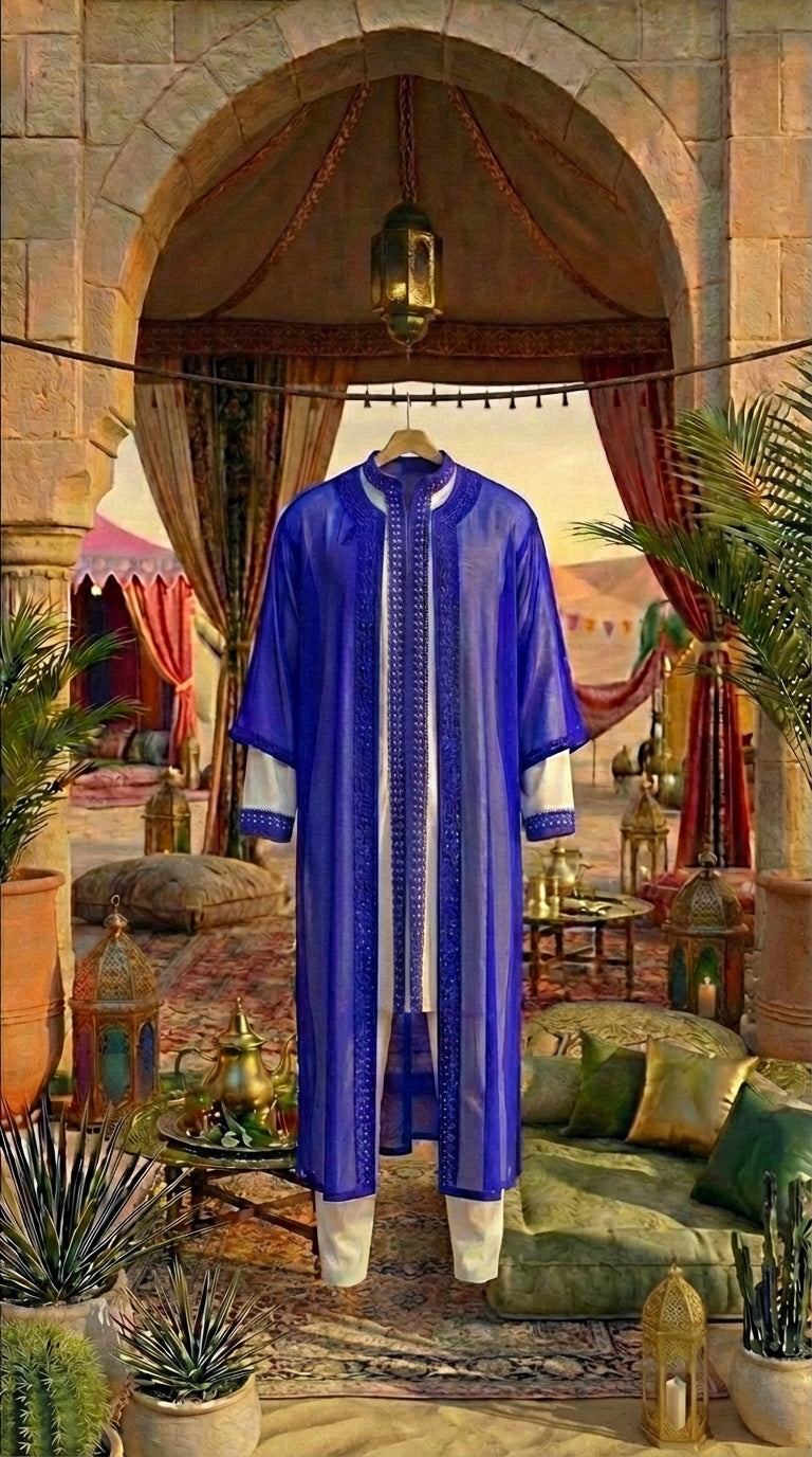 Blue Jabador set