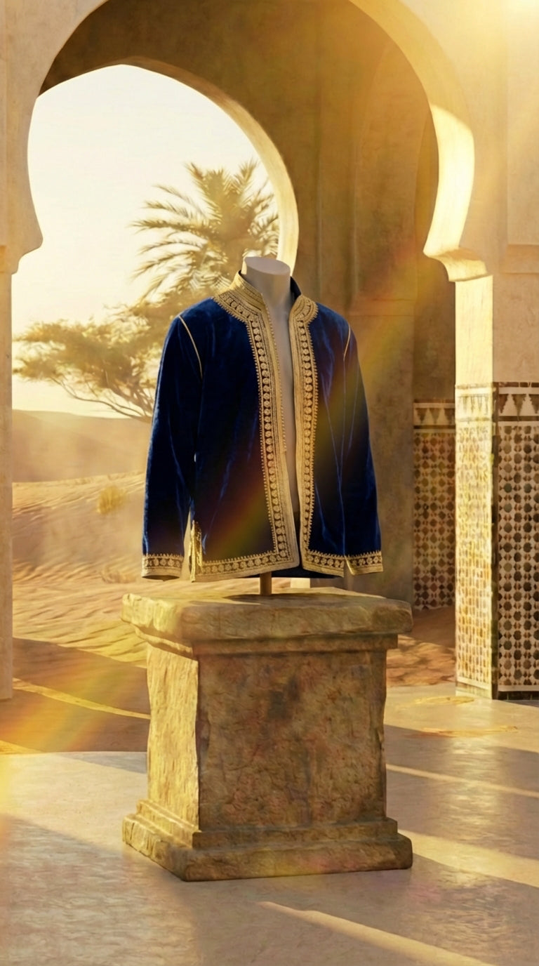 Dark Blue Jabador Tunic