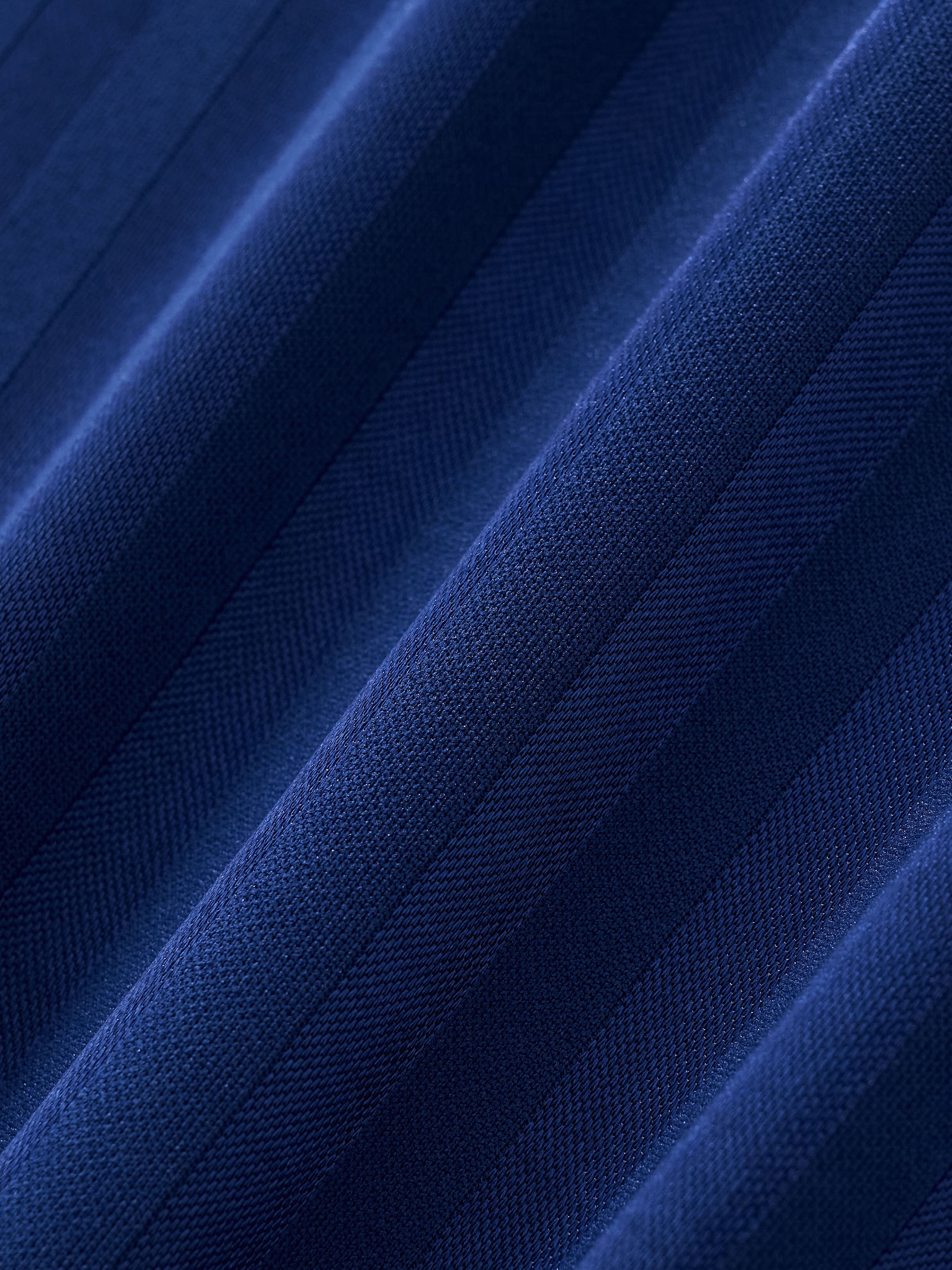 Contrast Collar Striped Monsieur Jersey